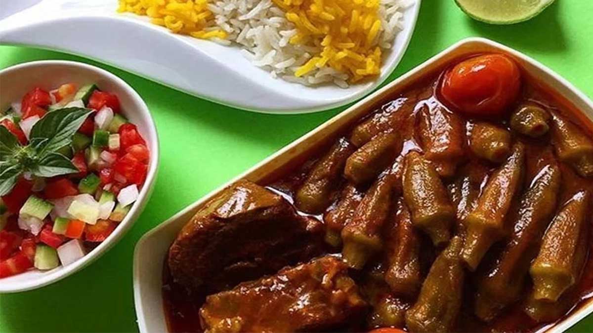 طرز تهیه خورشت بامیه ساده: لذتی ساده و لذت بخش از آشپزی با برنج اصیل ایرانی
