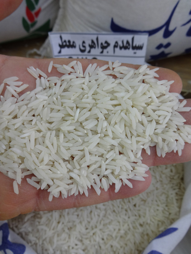 برنج ایرانی سیاهدم صدری جواهری رشت 10 کیلویی